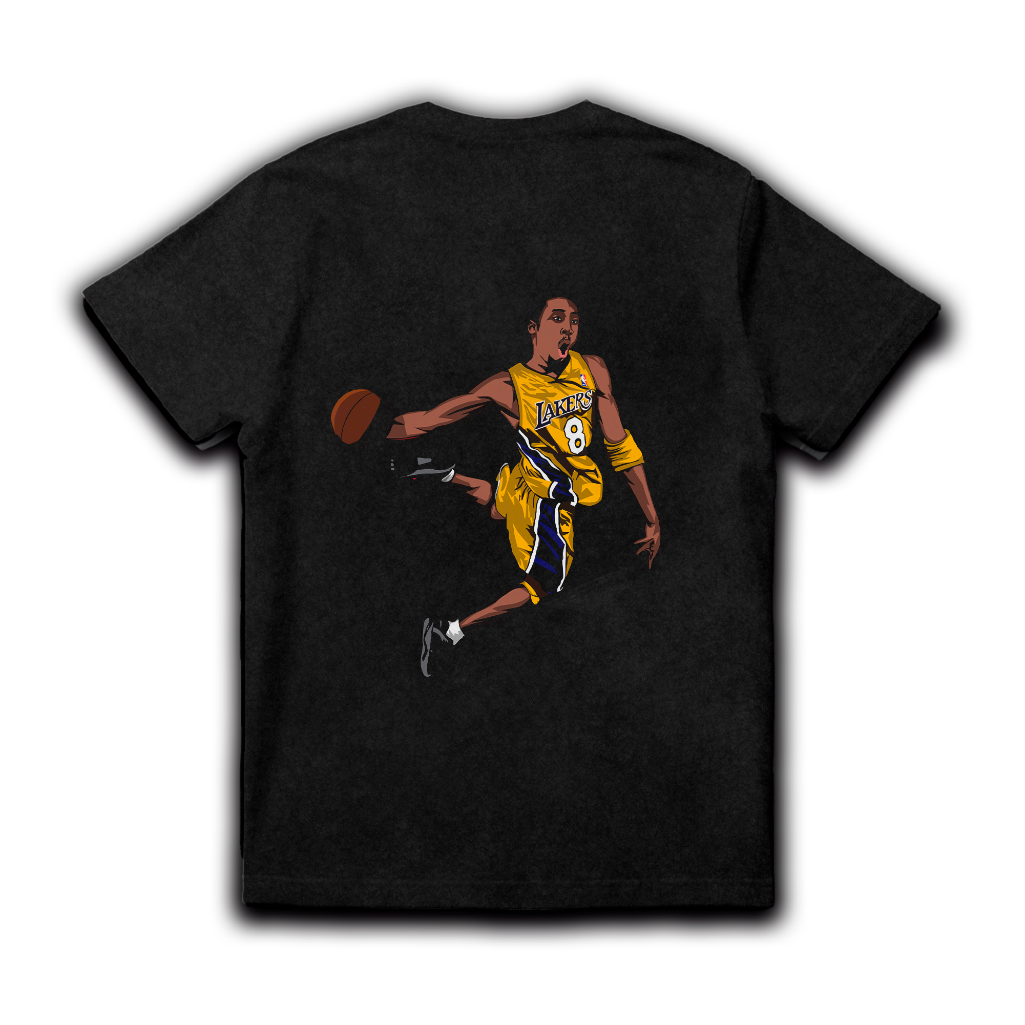 MAMBA EN EL AIRE – CAMISETA DE KOBE BRYANT EN PLENO MATE