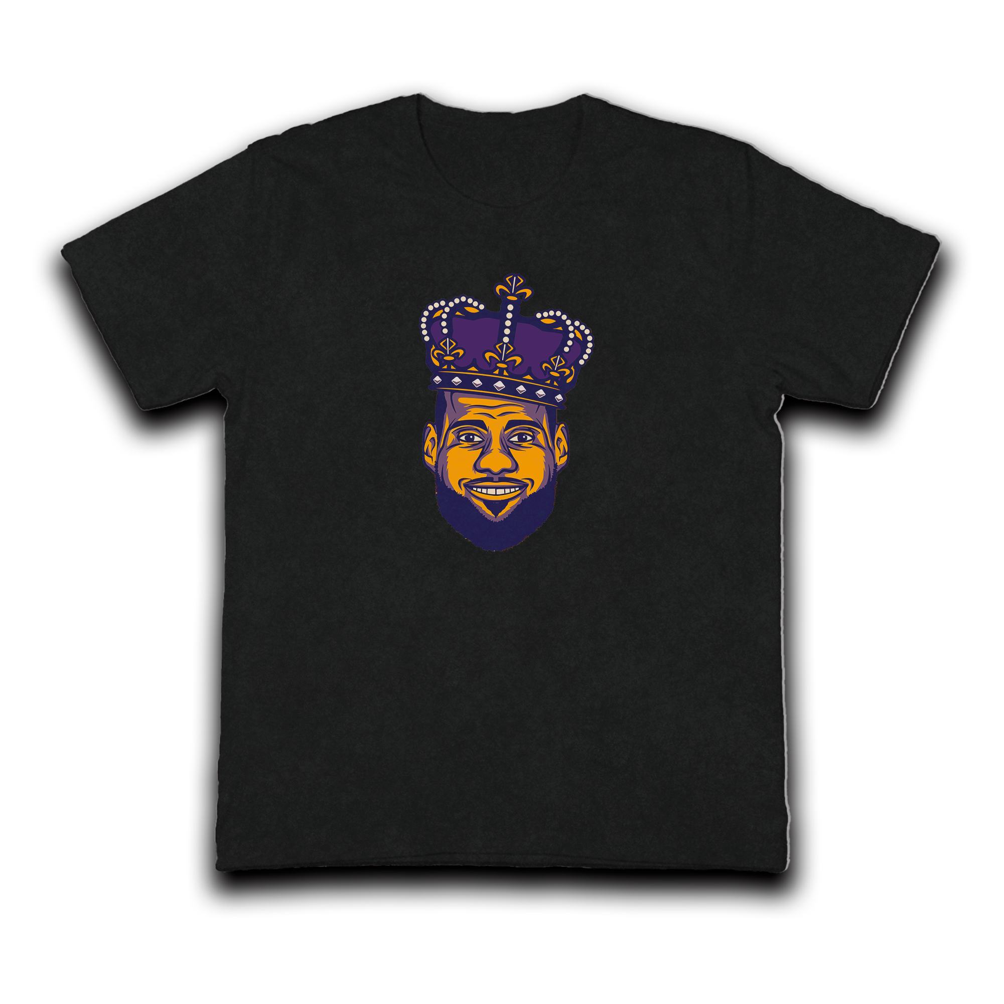 KING JAMES – CAMISETA ILUSTRADA DE LEBRON JAMES