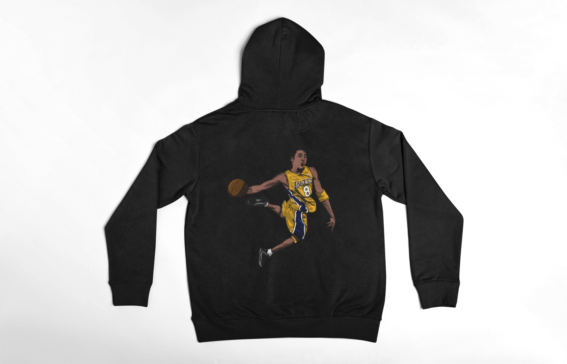 MAMBA EN EL AIRE – CAMISETA DE KOBE BRYANT EN PLENO MATE