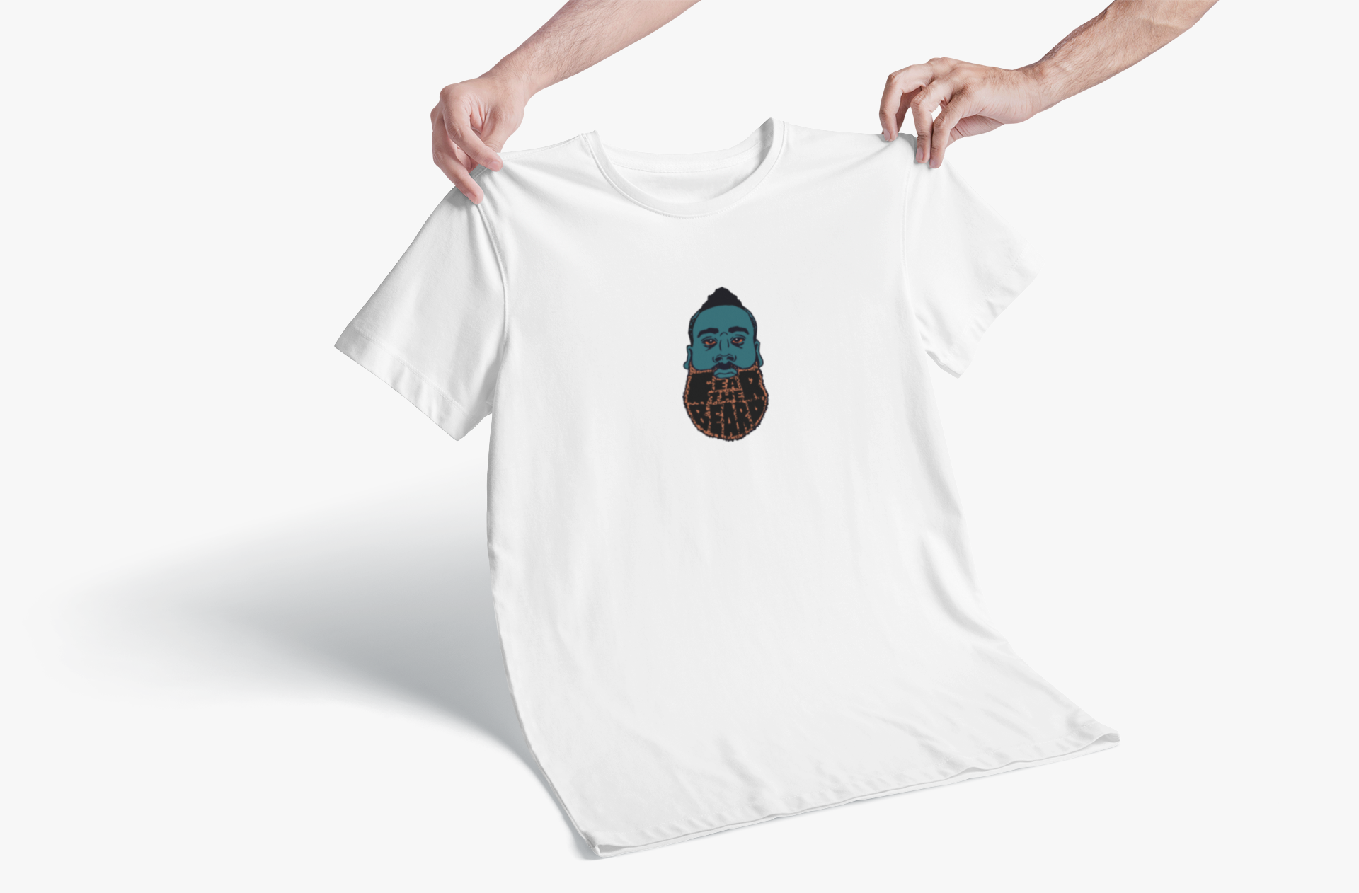 THE BEARD – CAMISETA DE JAMES HARDEN ILUSTRADA