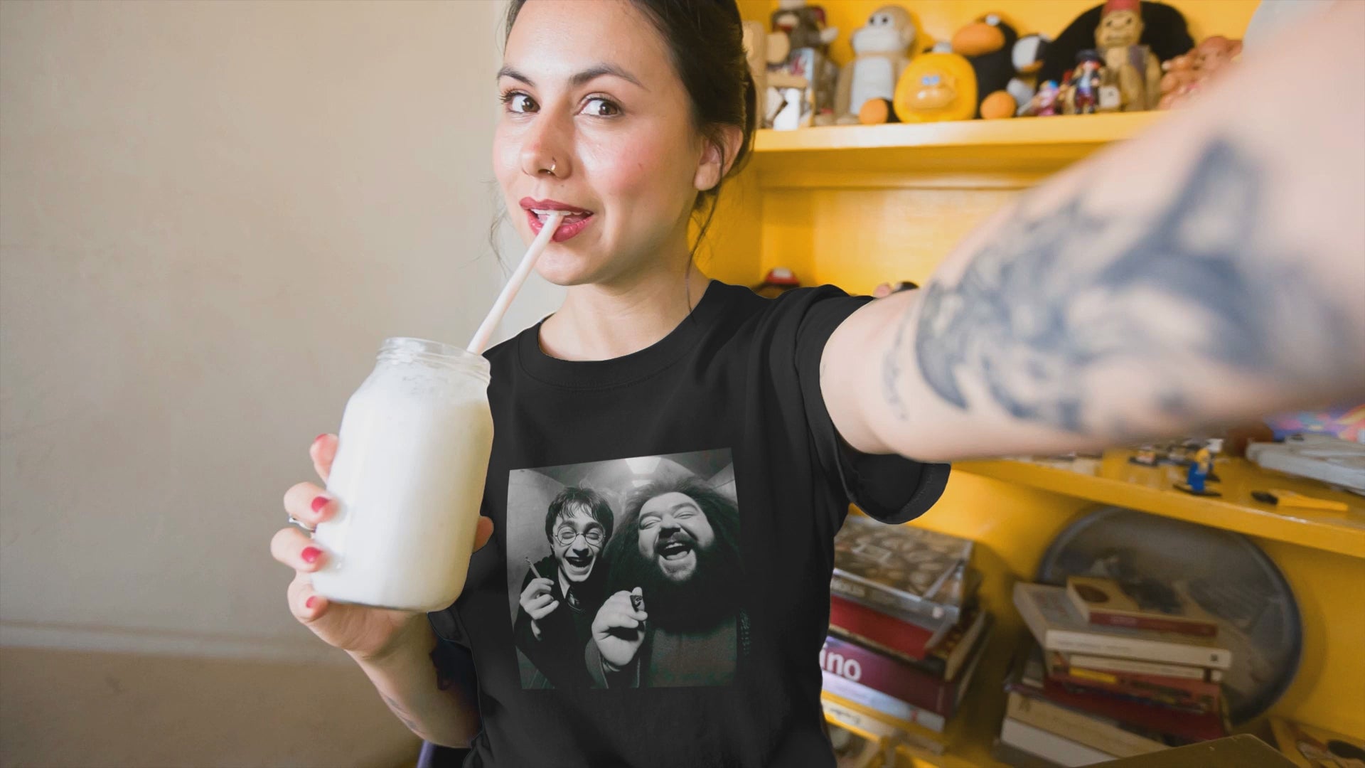 HARRY PORR* - CAMISETA HARRY Y HAGRID