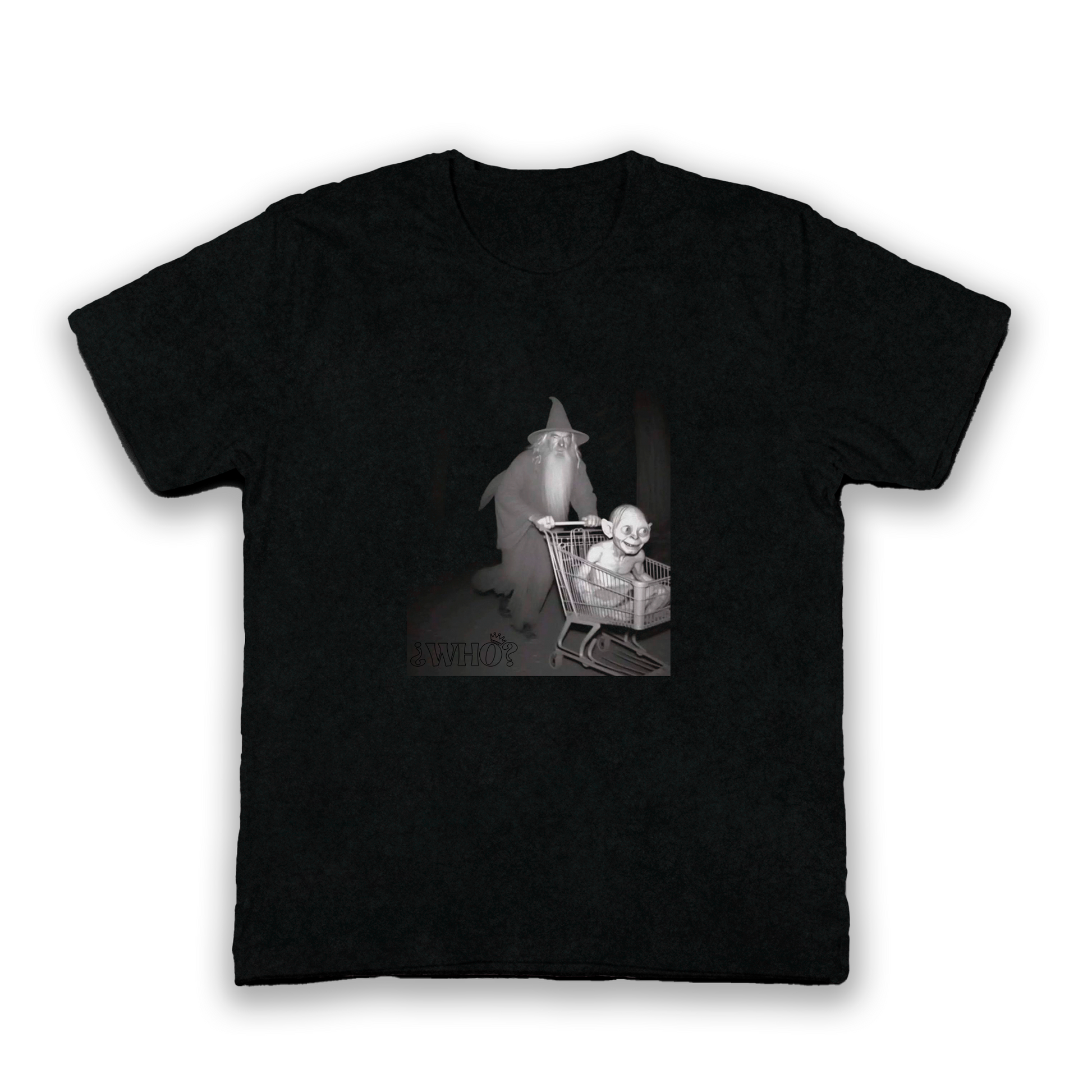 CARRITO MÁGICO – CAMISETA GANDALF Y GOLLUM EDICIÓN HUMOR