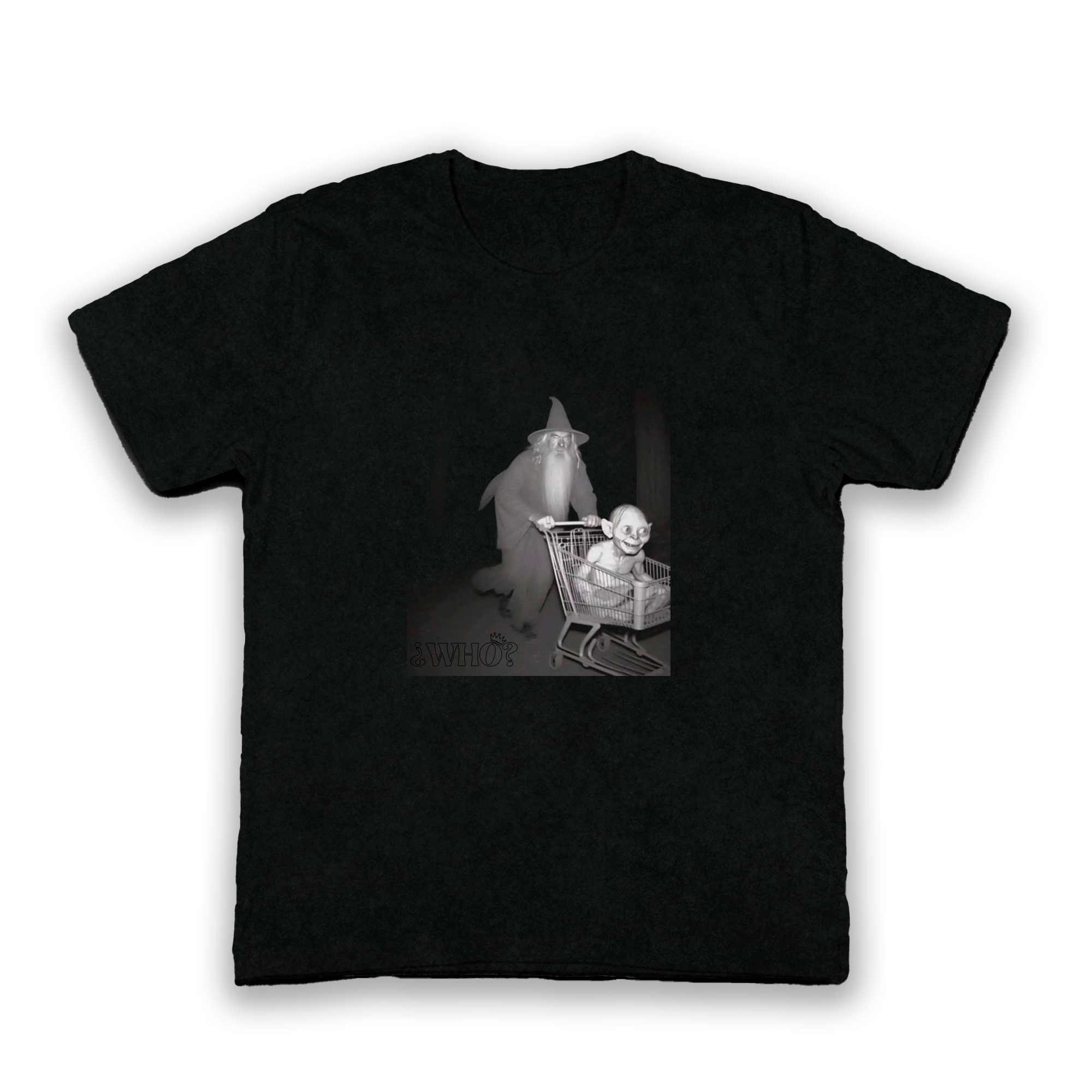 CARRITO MÁGICO – CAMISETA GANDALF Y GOLLUM EDICIÓN HUMOR