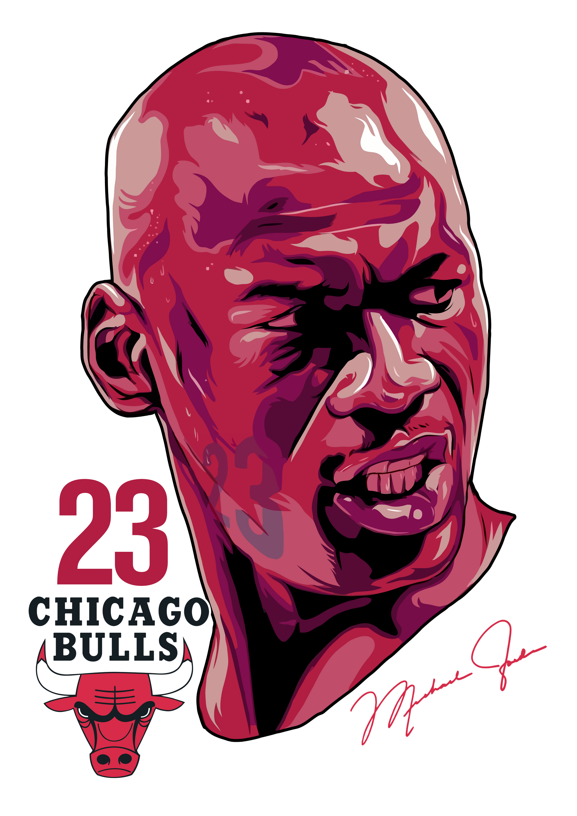 AIR LEGEND – CAMISETA ILUSTRADA DE MICHAEL JORDAN