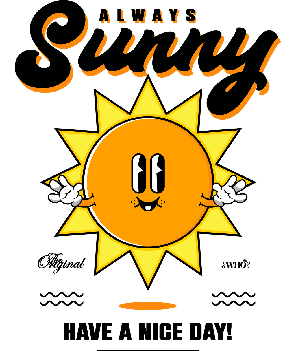 SUNNY – CAMISETA FELIZMENTE IRREVERENTE