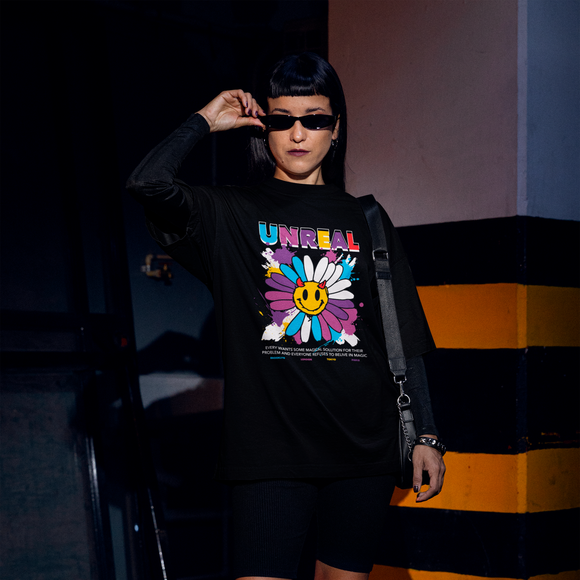 UNREAL – CAMISETA PARA CREER EN LO IMPOSIBLE (Y REÍRTE DE TODO)