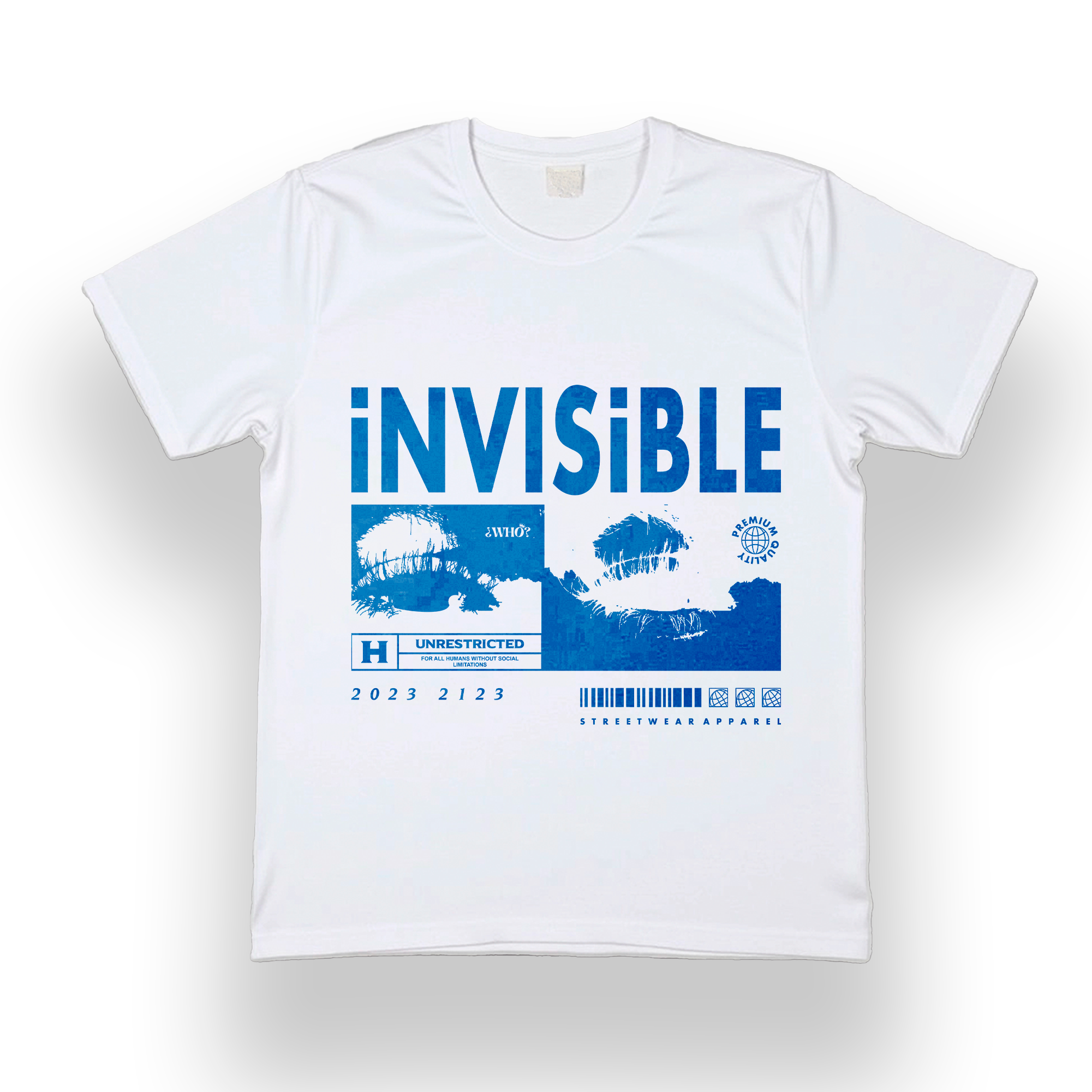 INVISIBLE – CAMISETA STREETWEAR PARA LOS QUE NO NECESITAN SER VISTOS
