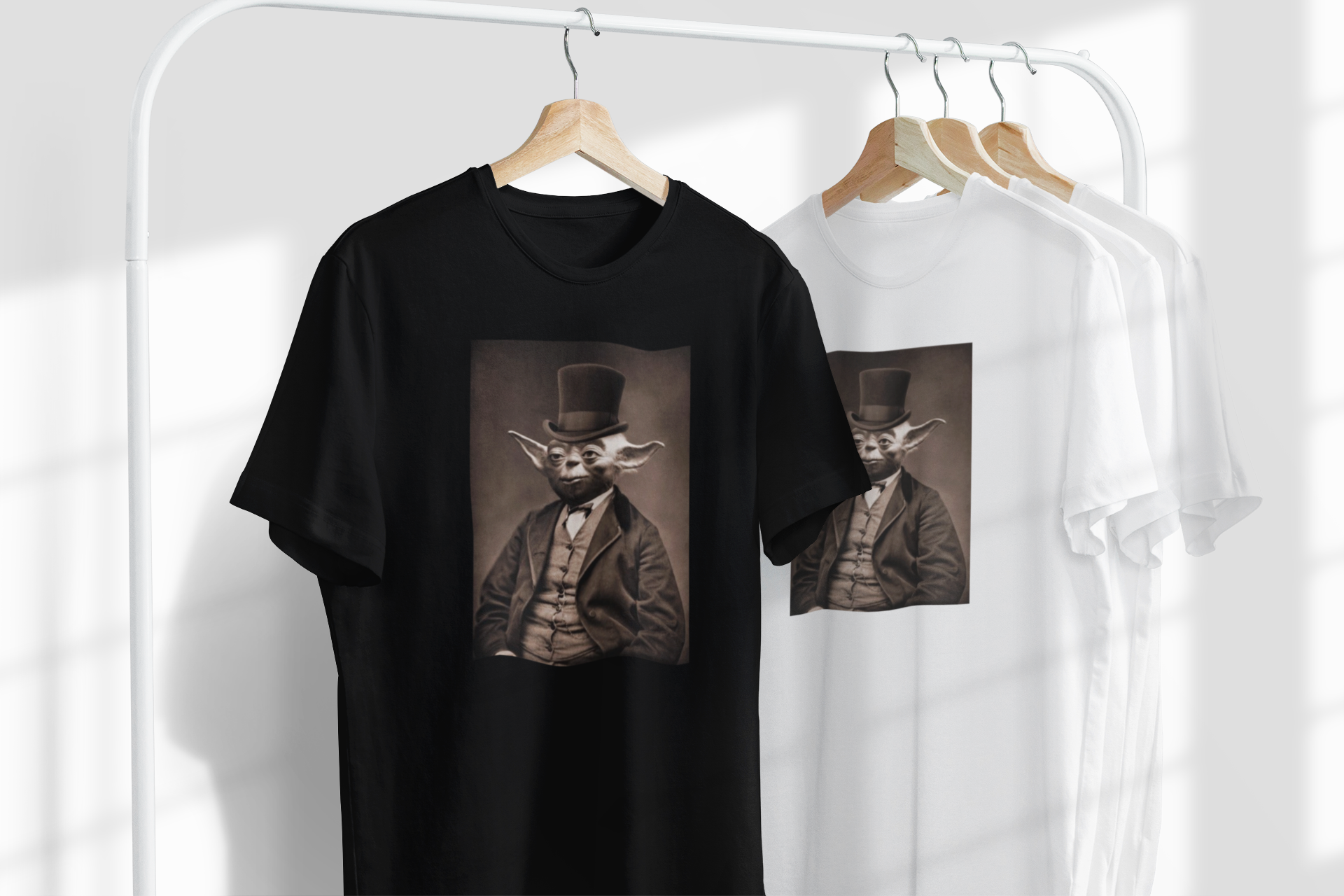 THE VICTORIAN FORCE – CAMISETA DE YODA CON ESTILO ÉPOCA