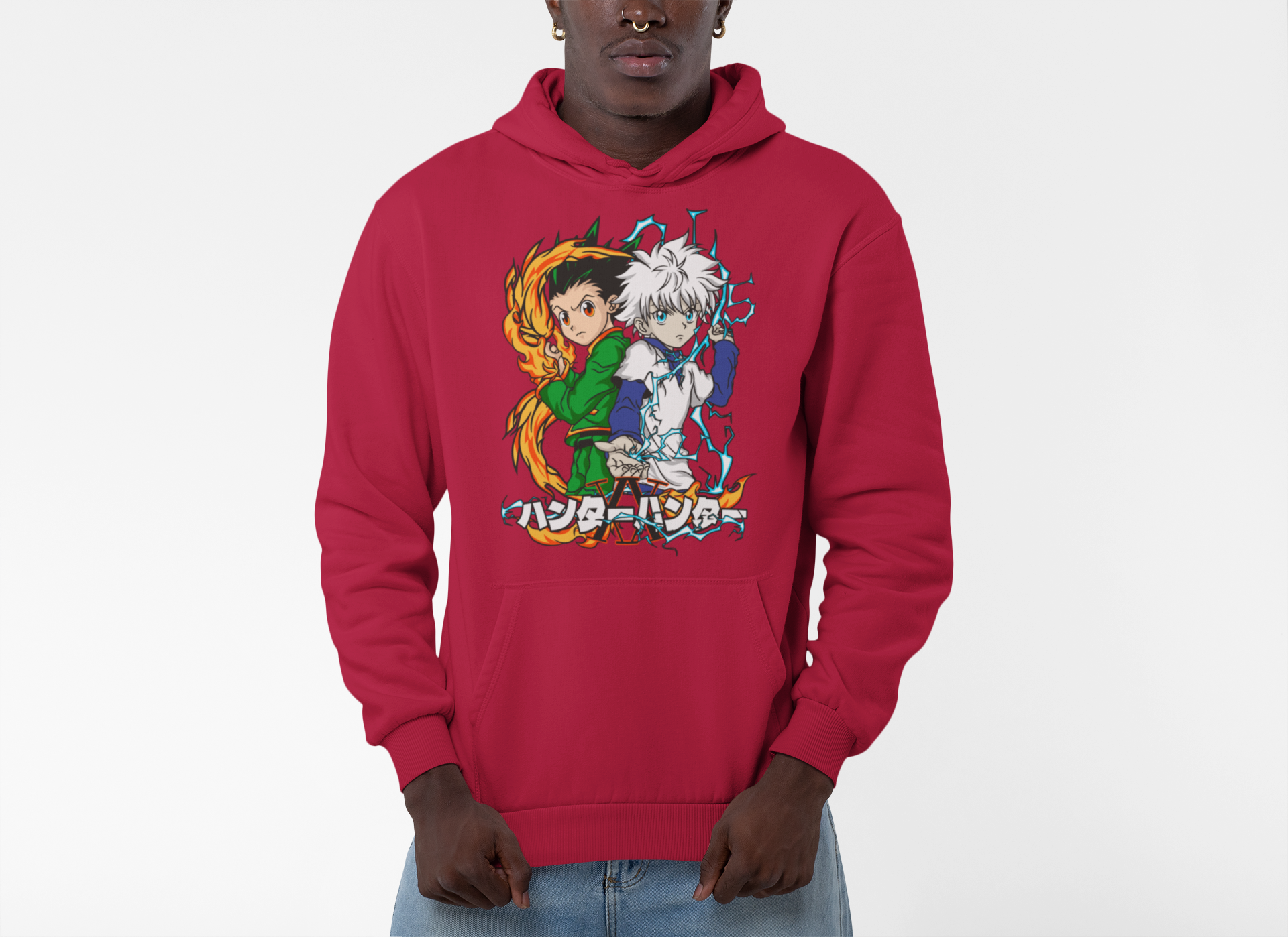 VÍNCULO HUNTER – CAMISETA DE GON Y KILLUA (HUNTER X HUNTER)