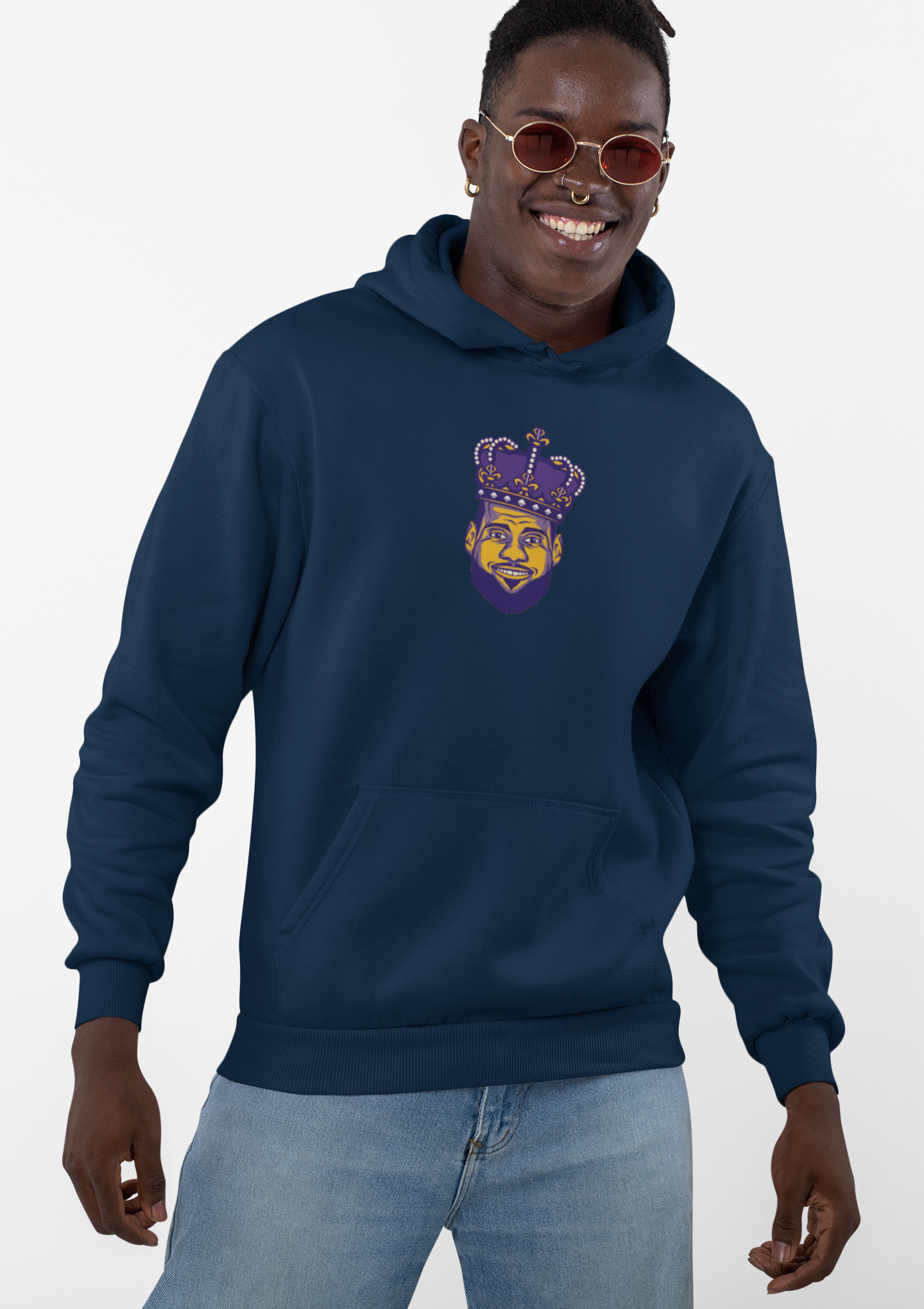 KING JAMES – CAMISETA ILUSTRADA DE LEBRON JAMES