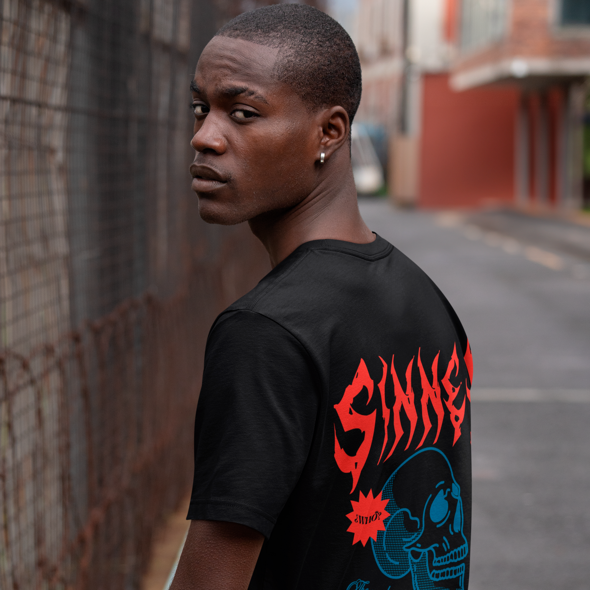 SINNER – CAMISETA PARA LOS QUE NO PIDEN PERDÓN