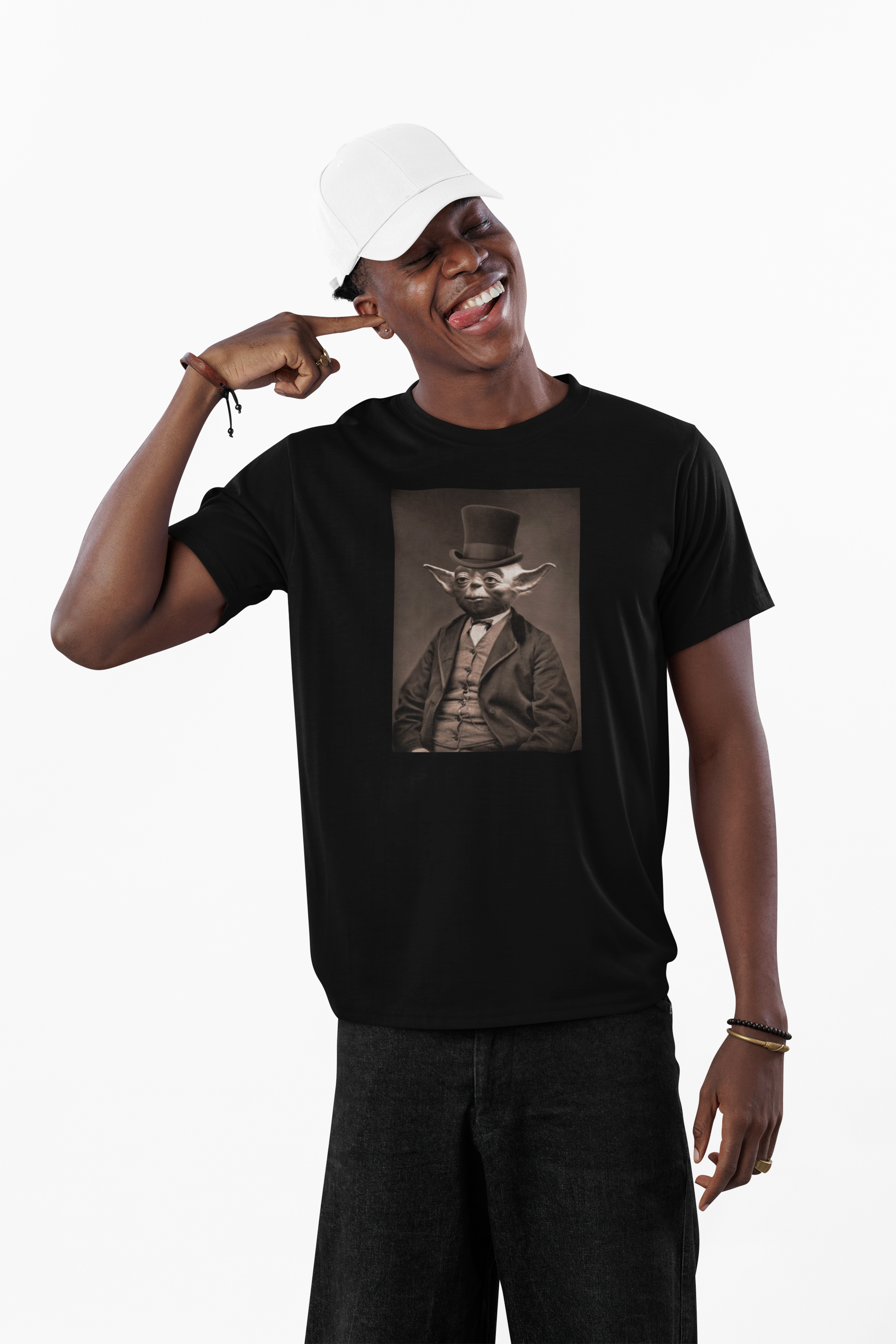 THE VICTORIAN FORCE – CAMISETA DE YODA CON ESTILO ÉPOCA