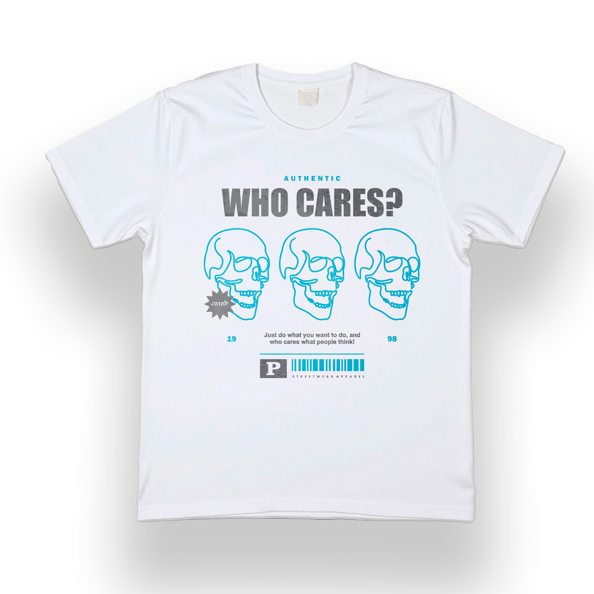 ¿WHO CARES? – CAMISETA PARA LOS QUE NO PIDEN PERMISO